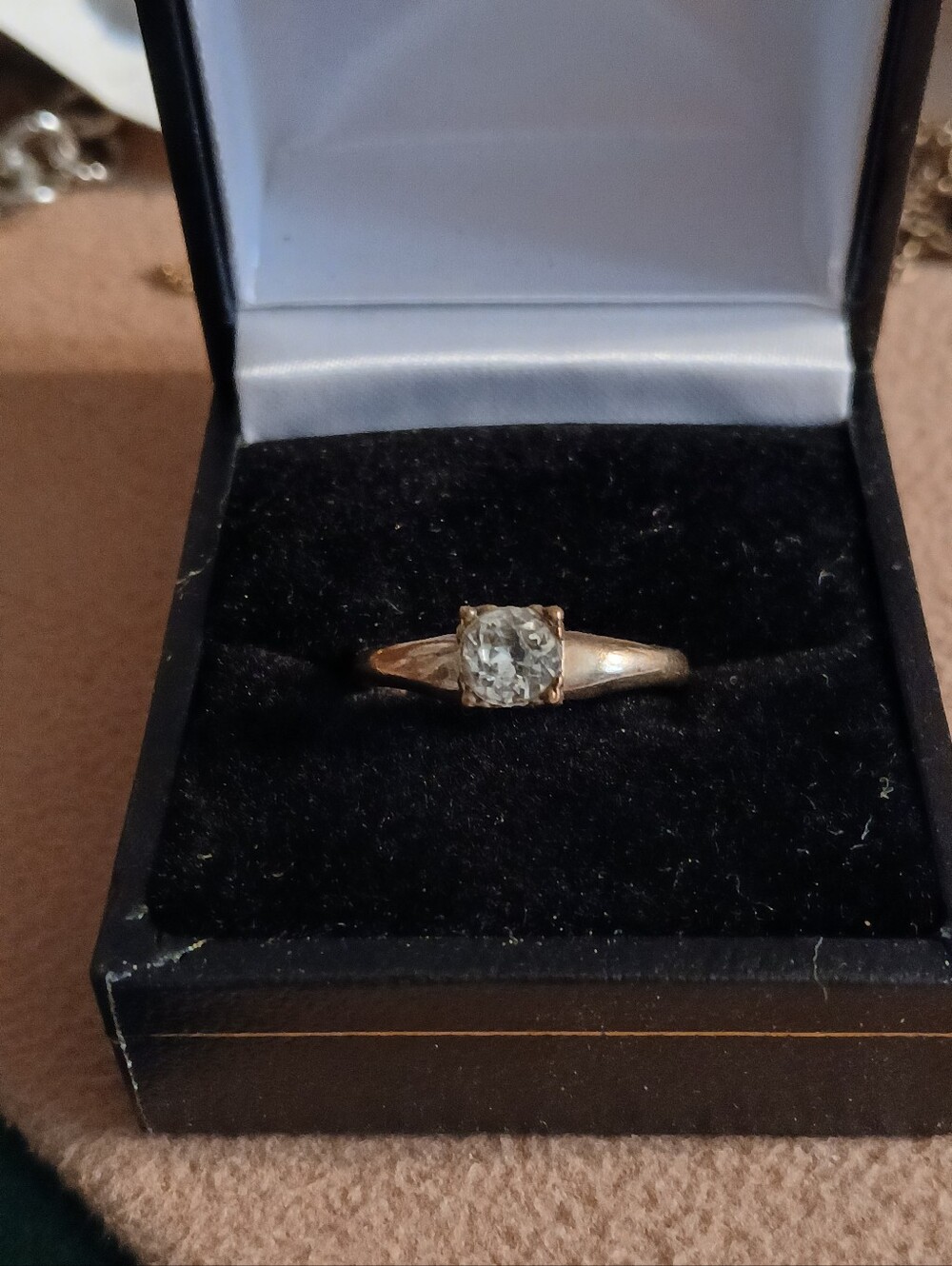 Vintage Paste Engagement Ring